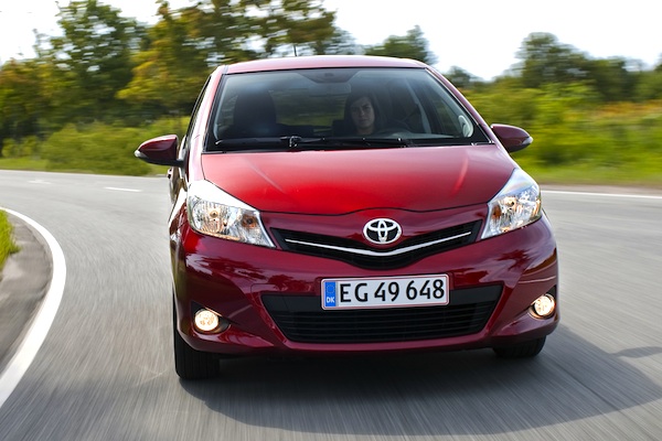 Toyota Yaris Greece February 2012