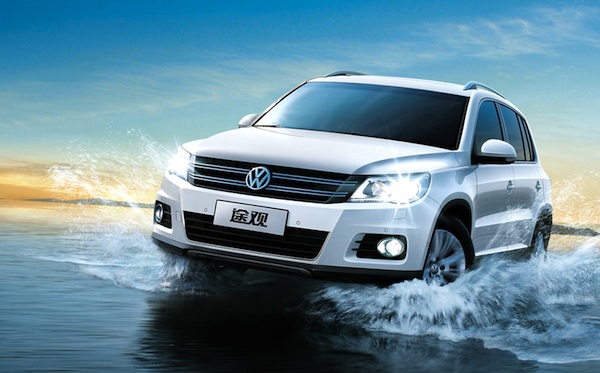VW Tiguan China February 2012