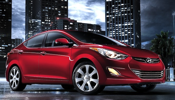 Hyundai Elantra Saudi Arabia February 2012