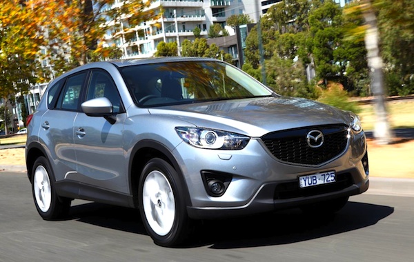 Mazda CX-5 Australia March 2012