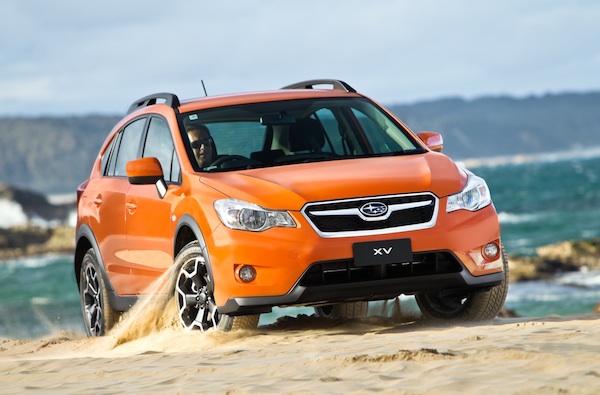 Subaru XV Australia March 2012