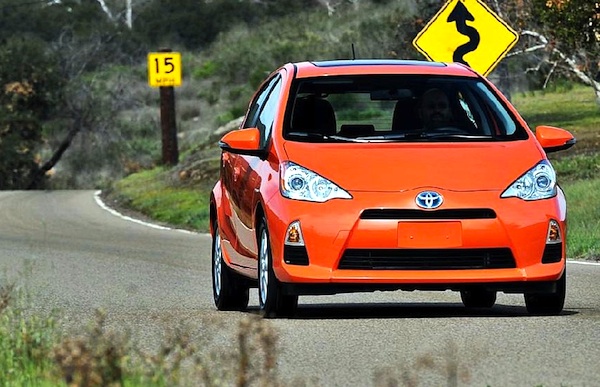 Toyota Prius c USA March 2012