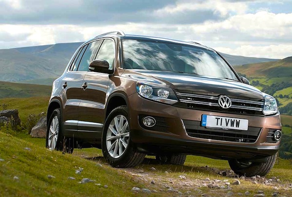 VW Tiguan France March 2012