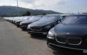 BMW ActiveHybrid 7 Series Monaco Royal wedding