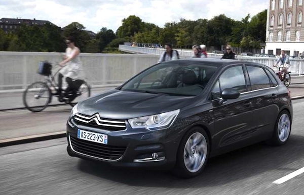Citroen C4 France April 2012