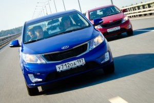Kia Rio Russia February 2013