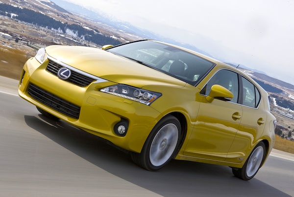 Lexus CT Europe Q1 2012