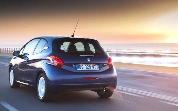 Peugeot 208 Spain April 2012