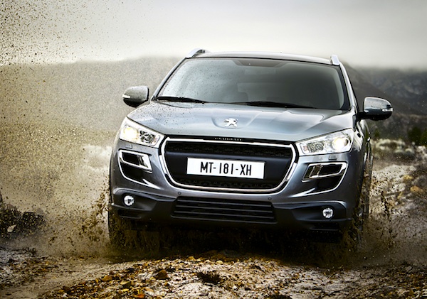 Peugeot 4008 France April 2012