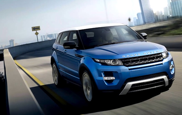 Range Rover Evoque South Africa April 2012