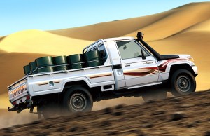 Toyota Land Cruiser Pick-up Saudi Arabia March 2012