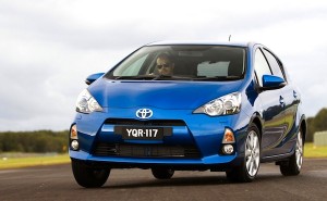 Toyota Prius c World April 2012