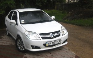 Geely MK Ukraine May 2012