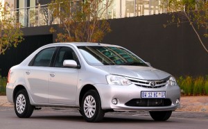 Toyota Etios South Africa May 2012