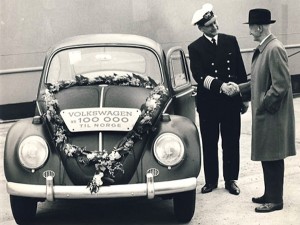 VW Beetle 100,000 Norway 1968