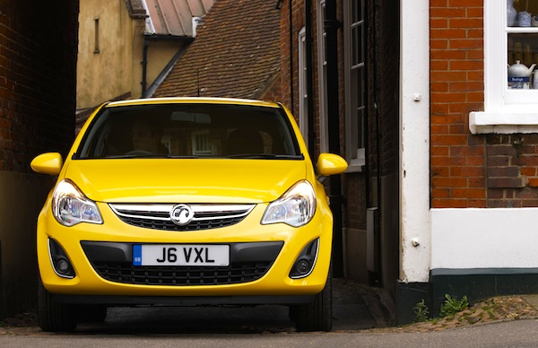 Vauxhall Corsa UK May 2012