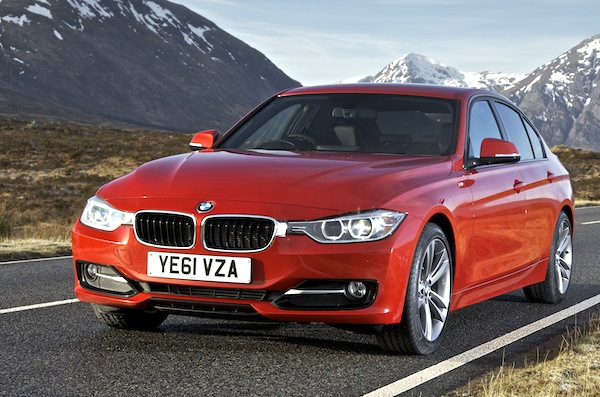BMW 3 Series Europe June 2012