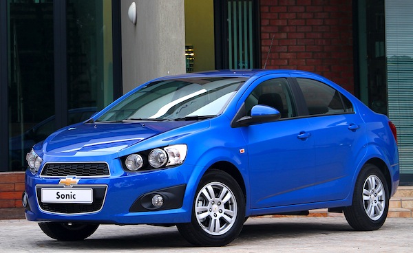 Chevrolet Sonic South Africa June 2012