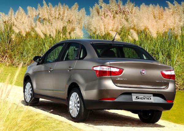 Fiat Siena Brazil July 2012
