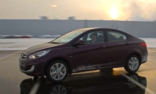 Hyundai Solaris Russia June 2012