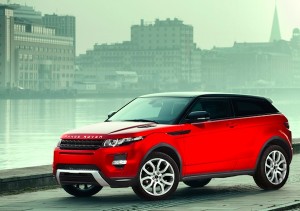 Range Rover Evoque UK June 2012