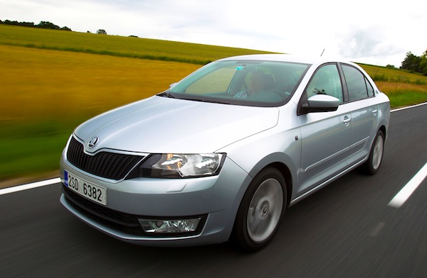 Skoda Rapid Czech Republic June 2012