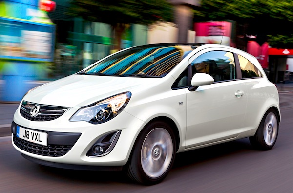 Vauxhall Corsa Europe June 2012