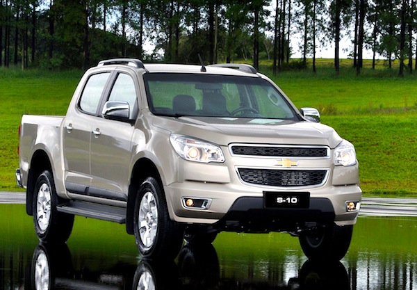 Chevrolet S10 Brazil July 2012