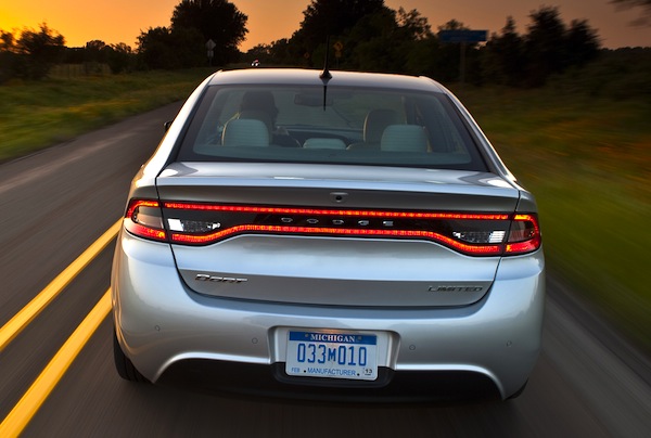 Dodge Dart USA July 2012