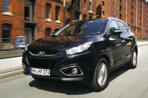 Hyundai ix35 Germany July 2012