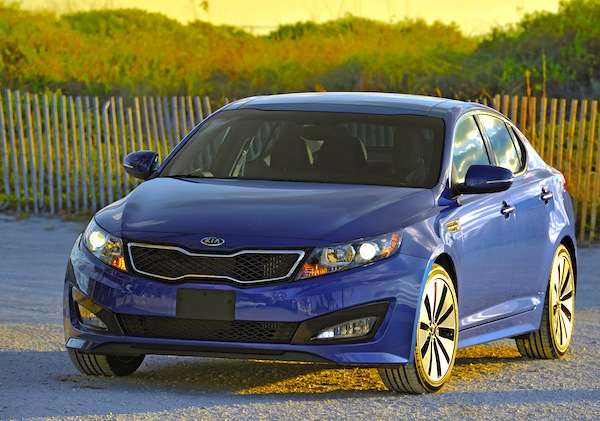 Kia Optima USA July 2012