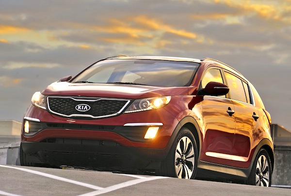 Kia Sportage Spain July 2012
