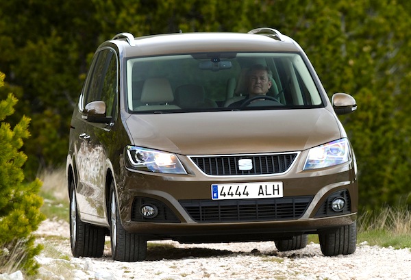 Seat Alhambra Austria July 2012