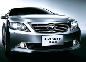 Toyota Camry Taiwan July 2012