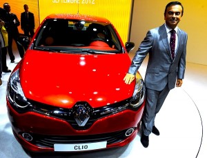Carlos Ghosn Renault Clio September 2012
