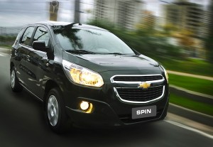 Chevrolet Spin Brazil August 2012