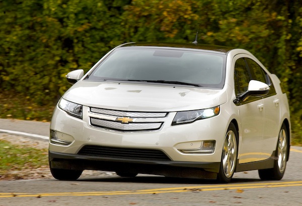 Chevrolet Volt USA August 2012