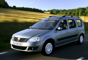 Dacia Logan MCV Bulgaria August 2012