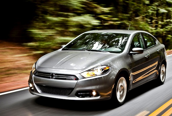 Dodge Dart USA August 2012