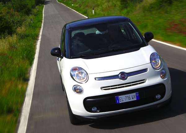 Fiat 500 L Italy August 2012