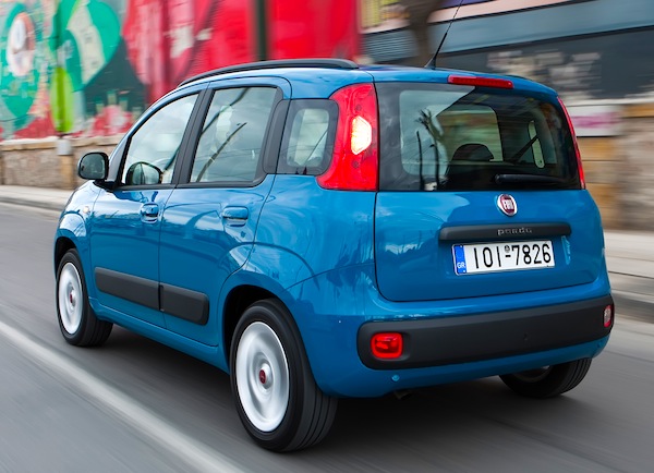 Fiat Panda Italy August 2012
