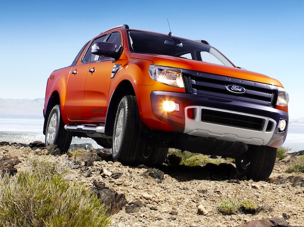 Ford Ranger Argentina August 2012