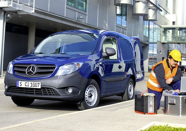 Mercedes Citan Germany August 2012