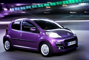 Peugeot 107 Denmark August 2012