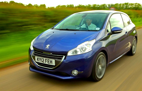 Peugeot 208 Europe August 2012