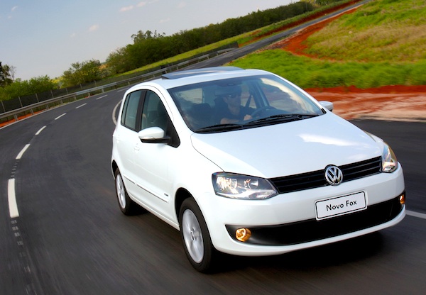 VW Fox Brazil August 2012
