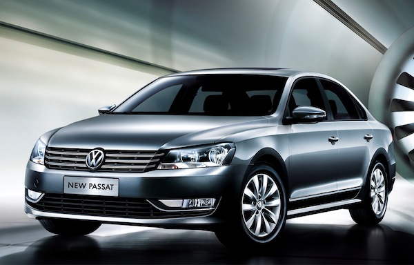 VW Passat China September 2012