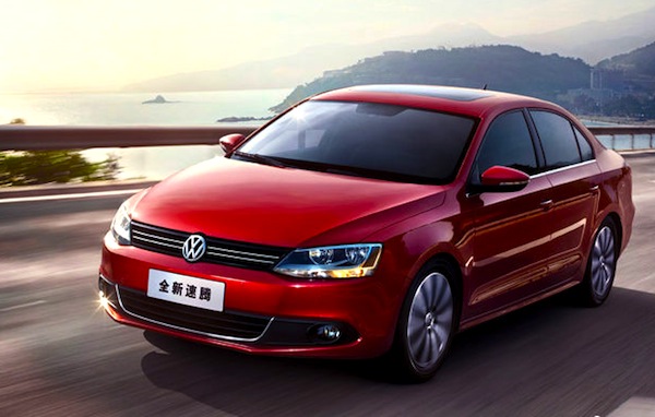 VW Sagitar China September 2012