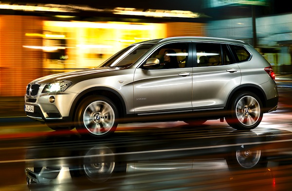BMW X3 Italy September 2012