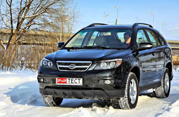 BYD S6 Ukraine September 2012